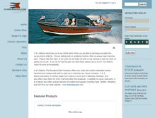 Tablet Screenshot of classicboating.com